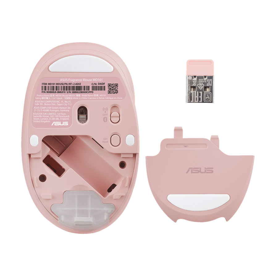 ASUS Fragrance Mouse MD101 (Rose Clay)